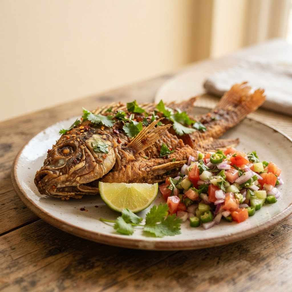 Whole Fried Fish